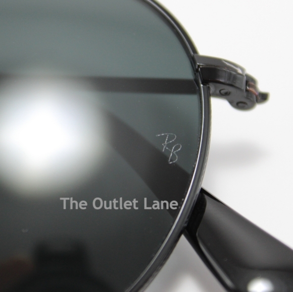 Model Display RayBan Round Metal All Black RB3447 - Picture 13 of 16